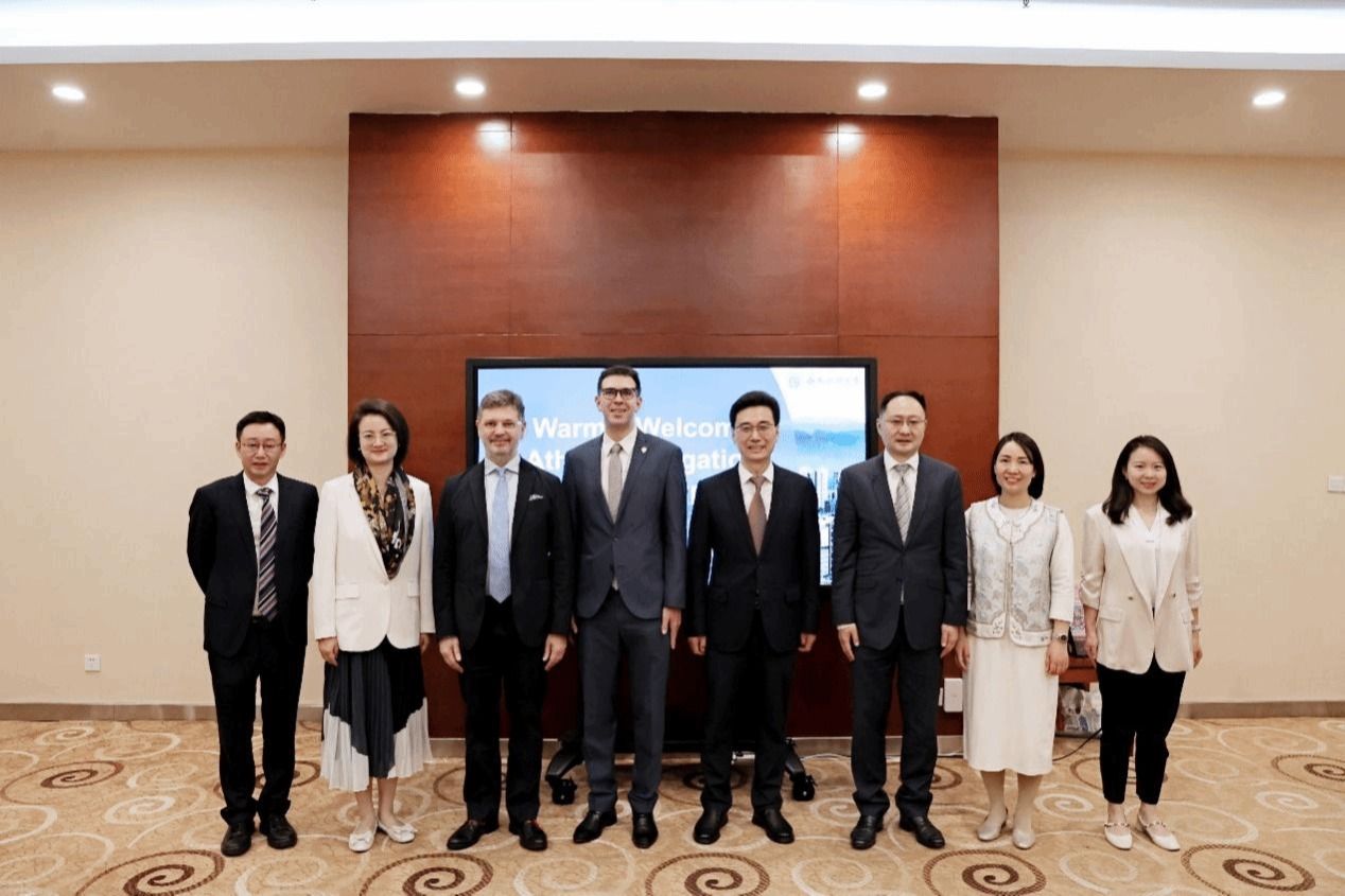 希腊雅典代表团一行访问公司